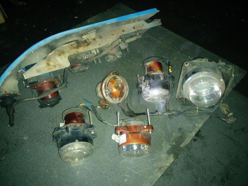 Tuvās gaismas Volvo Скания омни линк: foto 11