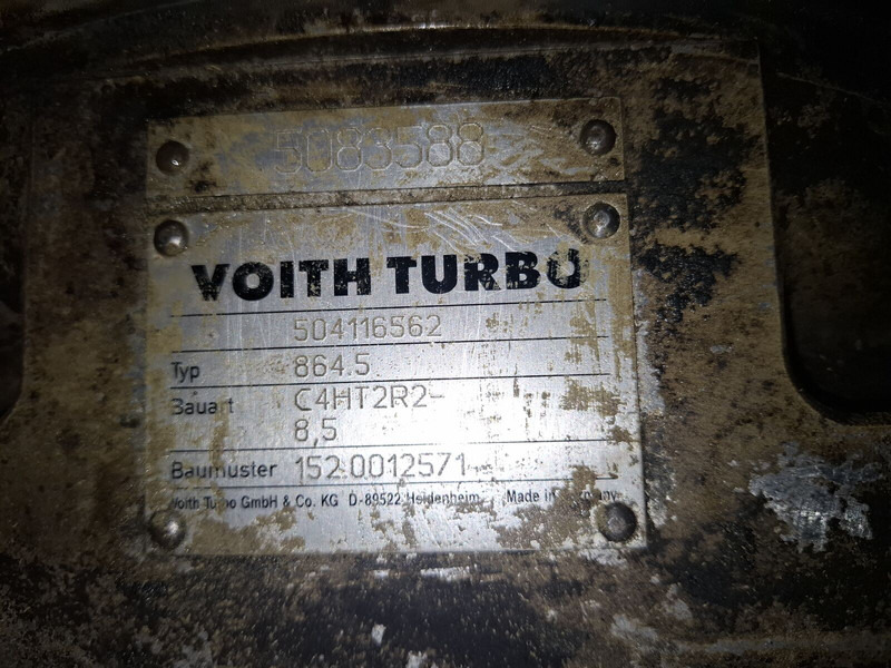 Volvo VOITH 864.5 \ 854.5 \ 854.3E. 864.3E/ 864.3/ 861/ 863 - Pārnesumkārba: foto 3 Volvo VOITH 864.5 \ 854.5 \ 854.3E. 864.3E/ 864.3/ 861/ 863 - Pārnesumkārba: foto 3