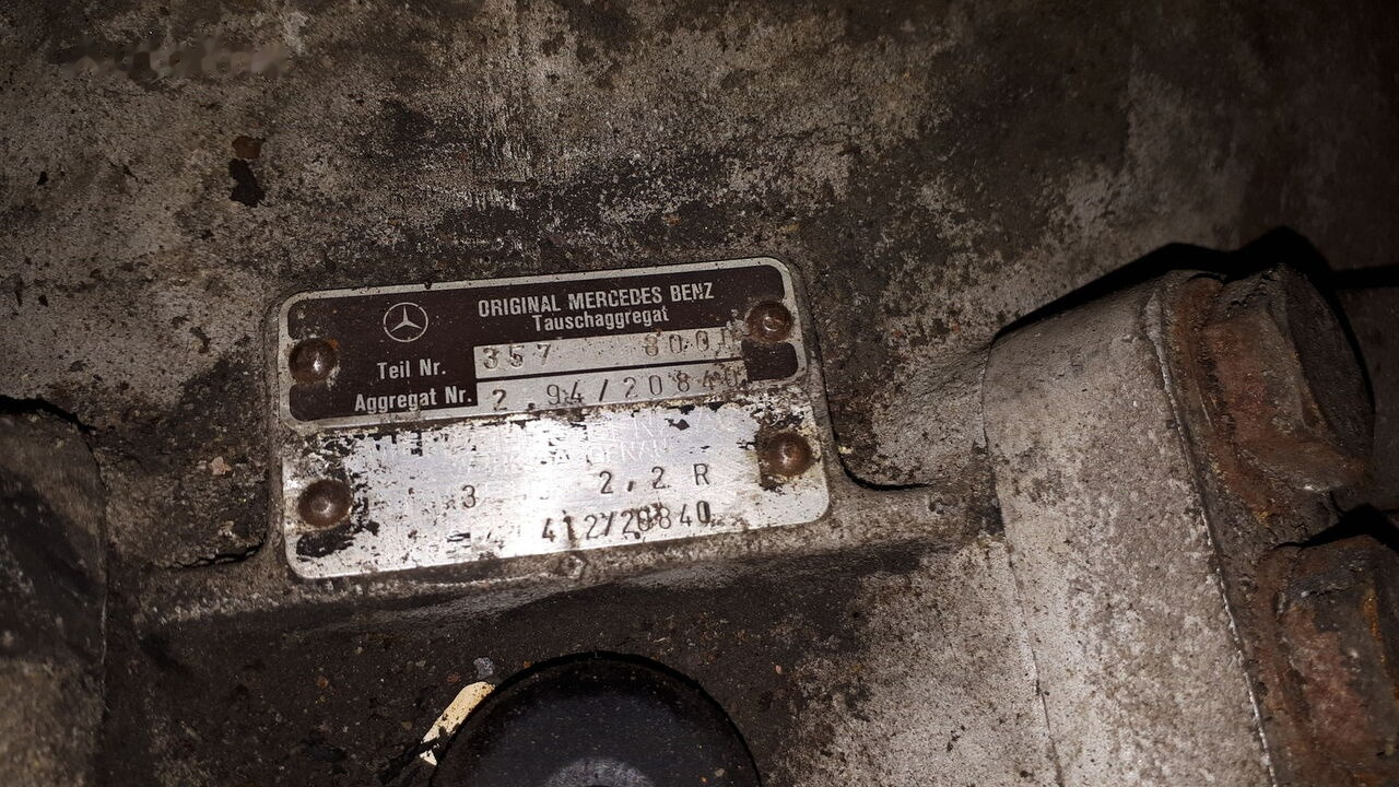 W 3H 110 . W4B 110.3 0 . G4-130. Mercedes-Benz o405 O 350/ MAN - Pārnesumkārba - Autobuss: foto 4 W 3H 110 . W4B 110.3 0 . G4-130. Mercedes-Benz o405 O 350/ MAN - Pārnesumkārba - Autobuss: foto 4