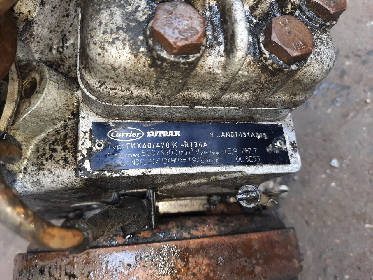 Webasto FK-40 FK40\470 R-123A - Gaisa kondicionēšanas daļa - Autobuss: foto 4 Webasto FK-40 FK40\470 R-123A - Gaisa kondicionēšanas daļa - Autobuss: foto 4