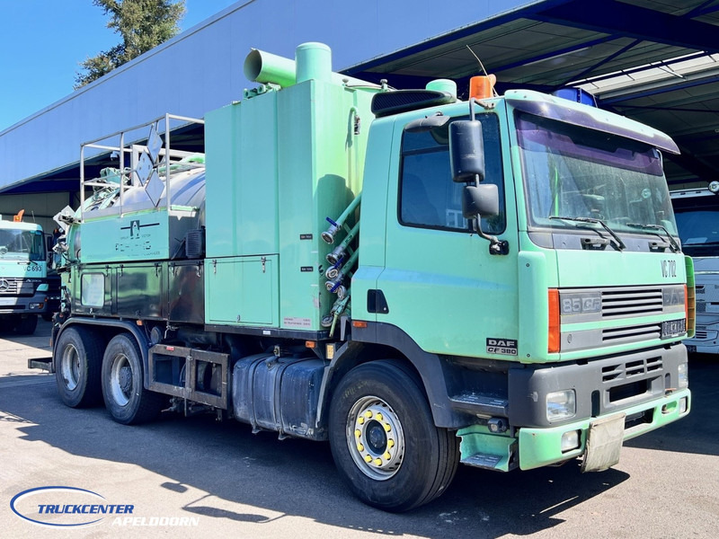 DAF CF 85.380 Inox tank ADR, 6x2, Euro 2 - Asenizācijas mašīna: foto 1 DAF CF 85.380 Inox tank ADR, 6x2, Euro 2 - Asenizācijas mašīna: foto 1