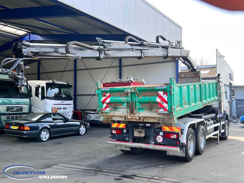 DAF CF 85.410 ATE, Hiab 166, 6x4 Big axle, Steel spring - Pacēlājs ar āķi, Kravas auto ar manipulatoru: foto 2 DAF CF 85.410 ATE, Hiab 166, 6x4 Big axle, Steel spring - Pacēlājs ar āķi, Kravas auto ar manipulatoru: foto 2