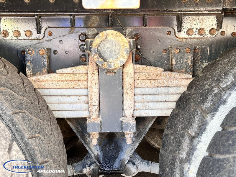 Kravas automašīna pašizgāzējs, Kravas auto ar manipulatoru DAF CF 85.410 ATE, Hiab 166, 6x4 Steel spring: foto 6