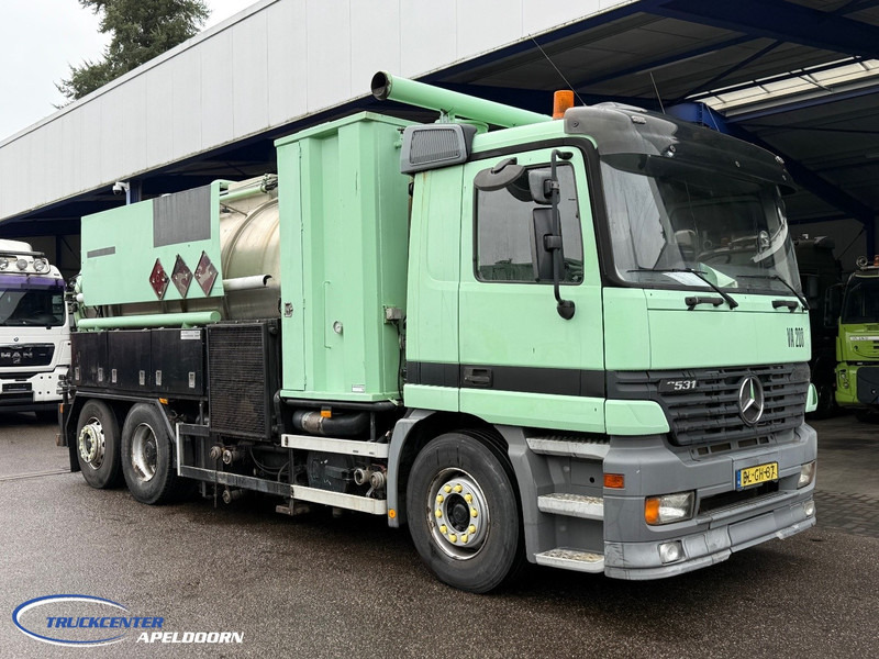 Mercedes-Benz ACTROS 2531 L 6X2/NLA ADR, RVS tank, Naafreductie - Asenizācijas mašīna: foto 1 Mercedes-Benz ACTROS 2531 L 6X2/NLA ADR, RVS tank, Naafreductie - Asenizācijas mašīna: foto 1