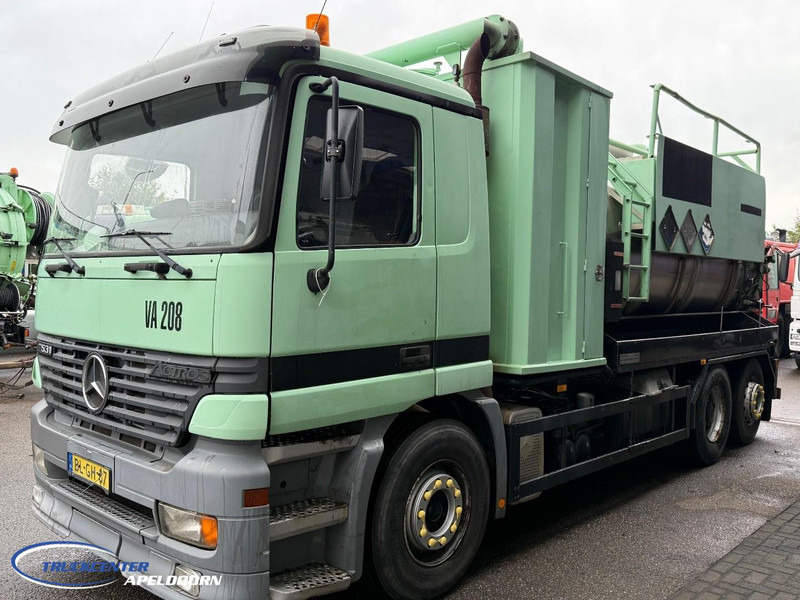 Mercedes-Benz ACTROS 2531 L 6X2/NLA ADR, RVS tank, Naafreductie - Asenizācijas mašīna: foto 3 Mercedes-Benz ACTROS 2531 L 6X2/NLA ADR, RVS tank, Naafreductie - Asenizācijas mašīna: foto 3