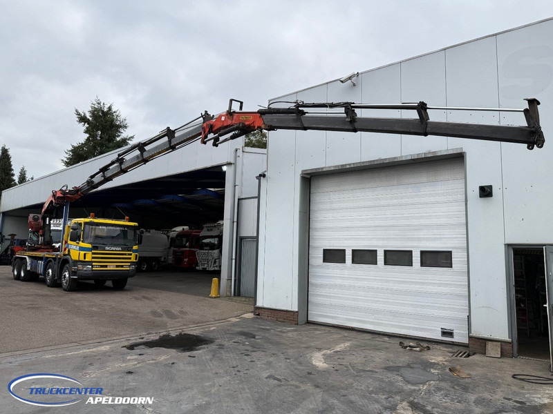Scania P124-420 Palfinger PK 66000 + Jib, 8x4 Naafreductie, Bladgeveerd, Handgeschakeld - Kravas auto ar manipulatoru: foto 1 Scania P124-420 Palfinger PK 66000 + Jib, 8x4 Naafreductie, Bladgeveerd, Handgeschakeld - Kravas auto ar manipulatoru: foto 1