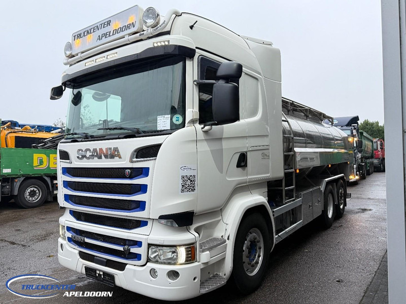 Scania R580 V8 Retarder, Stuuras, 15000 Liter roestvrijstalen tank - Autocisterna: foto 3 Scania R580 V8 Retarder, Stuuras, 15000 Liter roestvrijstalen tank - Autocisterna: foto 3