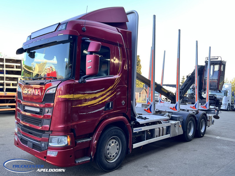 Scania R650 V8 NGS 6x4, Retarder, Jonsered ('18) - Kokvedējs, Kravas auto ar manipulatoru: foto 3 Scania R650 V8 NGS 6x4, Retarder, Jonsered ('18) - Kokvedējs, Kravas auto ar manipulatoru: foto 3