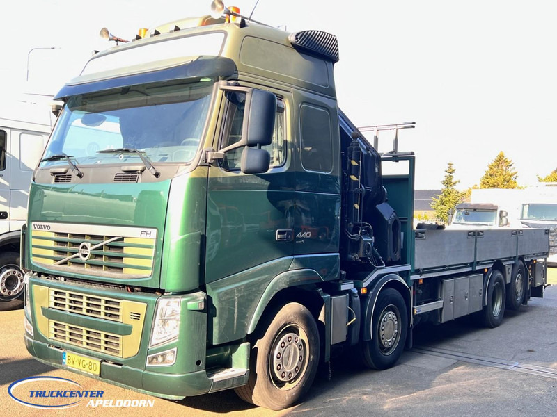 Volvo FH 440 HIAB 800 E4, 8x2 - Bortu kravas automašīna/ Platforma, Kravas auto ar manipulatoru: foto 3 Volvo FH 440 HIAB 800 E4, 8x2 - Bortu kravas automašīna/ Platforma, Kravas auto ar manipulatoru: foto 3