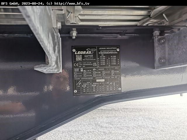 Legras Schubboden FMA SEITENTÜRER, 88 m³ - Puspiekabe kustīgās grīdas: foto 2 Legras Schubboden FMA SEITENTÜRER, 88 m³ - Puspiekabe kustīgās grīdas: foto 2