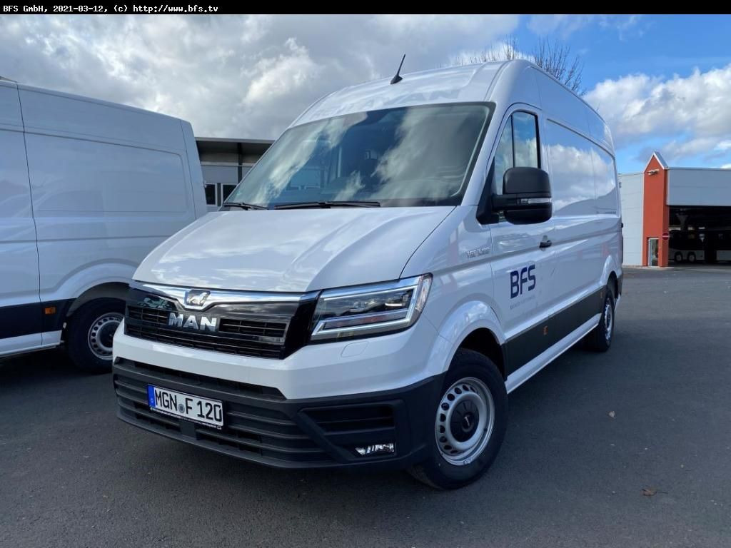 MAN TGE 3.180 4x2 F SB Automatik, keine AHK, 3-Sitze - Kravas mikroautobuss: foto 1 MAN TGE 3.180 4x2 F SB Automatik, keine AHK, 3-Sitze - Kravas mikroautobuss: foto 1