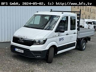 MAN TGE 3.180 4x4 SB DOKA, Normaldach, Bau Paket - Automašīna ar kravas platformu: foto 1 MAN TGE 3.180 4x4 SB DOKA, Normaldach, Bau Paket - Automašīna ar kravas platformu: foto 1