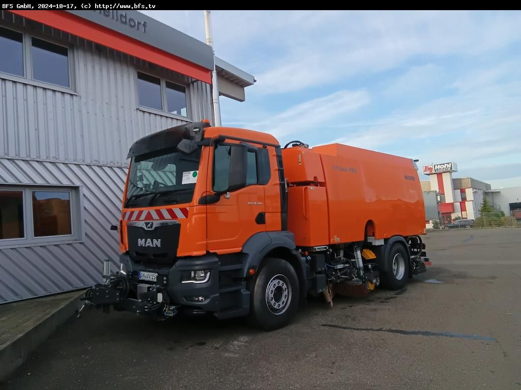 MAN TGS 18.360 4x2 BL BEAM S9000 / Bucher V90 Rotorc - Ielu tīrīšanas mašīna: foto 1 MAN TGS 18.360 4x2 BL BEAM S9000 / Bucher V90 Rotorc - Ielu tīrīšanas mašīna: foto 1