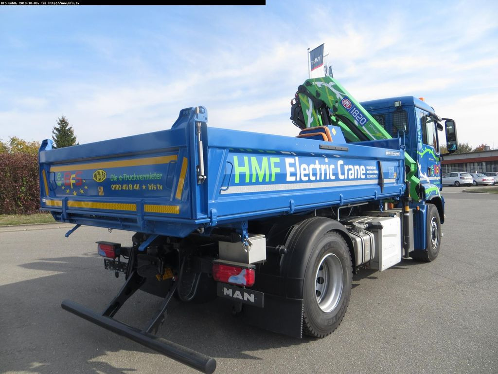 MAN TGS 18.420 4x4H BL HMF,Elektrokran 1820 K4 RC MAN TGS 18.420 4x4H BL HMF,Elektrokran 1820 K4 RC - Kravas automašīna pašizgāzējs: foto 2 MAN TGS 18.420 4x4H BL HMF,Elektrokran 1820 K4 RC MAN TGS 18.420 4x4H BL HMF,Elektrokran 1820 K4 RC - Kravas automašīna pašizgāzējs: foto 2