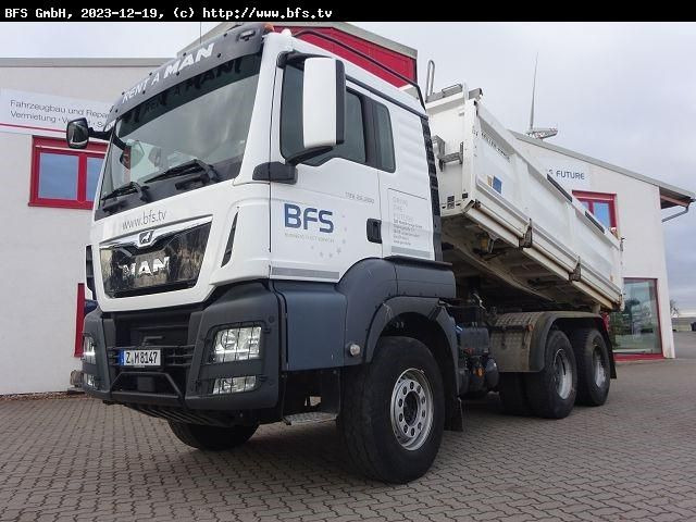 MAN TGS 26.500 6x4 BB MEILLER Bordmatik links, Motor - Kravas automašīna pašizgāzējs: foto 1 MAN TGS 26.500 6x4 BB MEILLER Bordmatik links, Motor - Kravas automašīna pašizgāzējs: foto 1