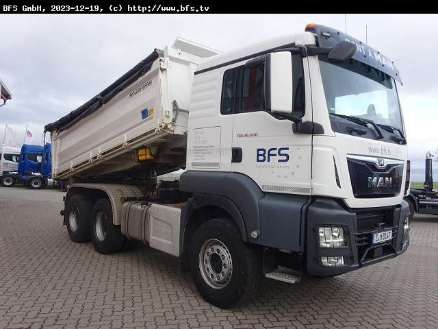 MAN TGS 26.500 6x4 BB MEILLER Bordmatik links, Motor - Kravas automašīna pašizgāzējs: foto 3 MAN TGS 26.500 6x4 BB MEILLER Bordmatik links, Motor - Kravas automašīna pašizgāzējs: foto 3