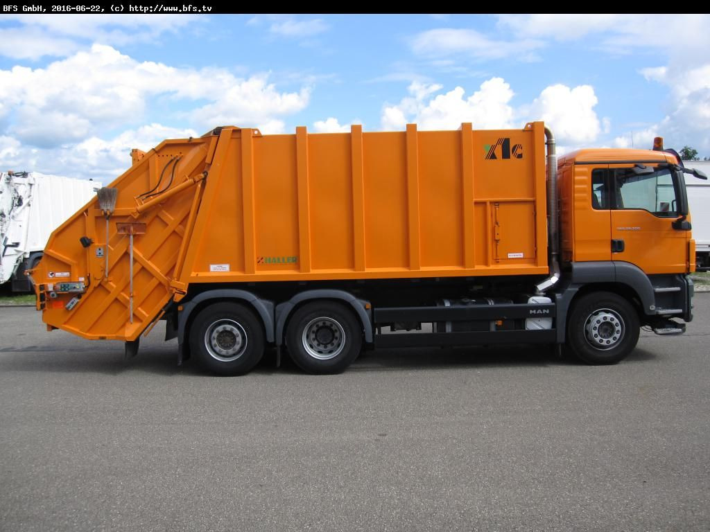 MAN TGS 28.320 6x2-4 BL Sperrmüll Haller M21 x1 C oh - Atkritumu vedējs: foto 3 MAN TGS 28.320 6x2-4 BL Sperrmüll Haller M21 x1 C oh - Atkritumu vedējs: foto 3