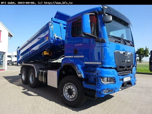 MAN TGS (TG3) 26.520 6x4 BB CH Bordmatik links, 3-Se - Kravas automašīna pašizgāzējs: foto 2 MAN TGS (TG3) 26.520 6x4 BB CH Bordmatik links, 3-Se - Kravas automašīna pašizgāzējs: foto 2