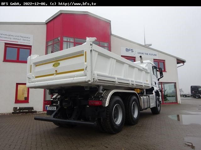 MAN TGS (TG3) 33.470 6x6 H BL 6x6H, Anh.-kipphydraul - Kravas automašīna pašizgāzējs: foto 3 MAN TGS (TG3) 33.470 6x6 H BL 6x6H, Anh.-kipphydraul - Kravas automašīna pašizgāzējs: foto 3