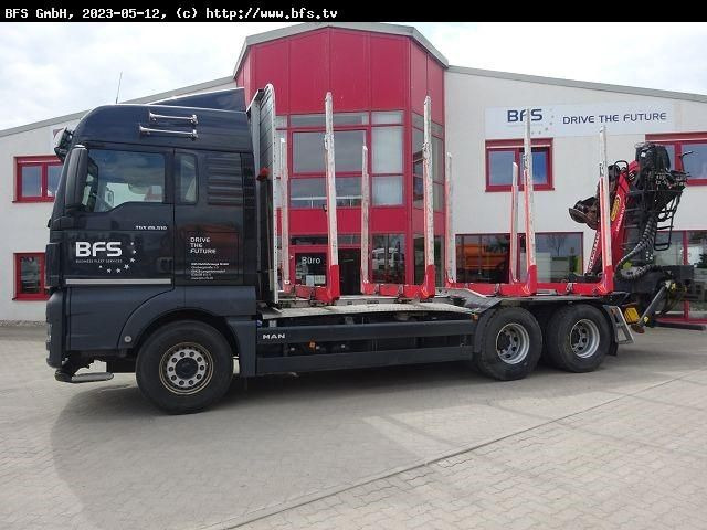 MAN TGX 26.510 6x4 BL Kurzholz, Sicherheitspaket Plu - Kokvedējs: foto 2 MAN TGX 26.510 6x4 BL Kurzholz, Sicherheitspaket Plu - Kokvedējs: foto 2