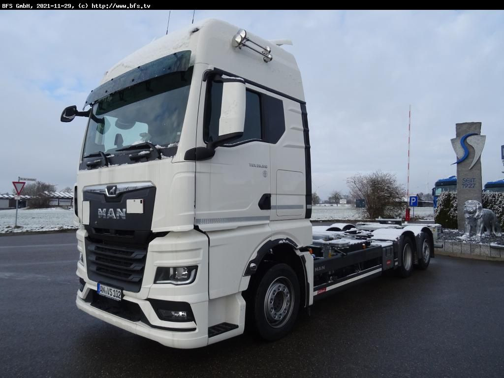MAN TGX (TG3) 26.510 6x2-4 LL CH Multiwechsler - Konteineru vedējs/ Kravas automašīna ar noņemamā virsbūve: foto 1 MAN TGX (TG3) 26.510 6x2-4 LL CH Multiwechsler - Konteineru vedējs/ Kravas automašīna ar noņemamā virsbūve: foto 1