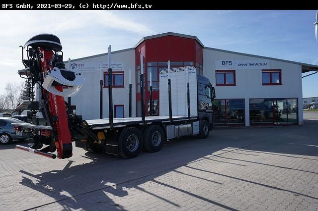 MAN TGX (TG3) 26.510 6x4 BL TG3, Plateau Aufbau - Kokvedējs: foto 4 MAN TGX (TG3) 26.510 6x4 BL TG3, Plateau Aufbau - Kokvedējs: foto 4