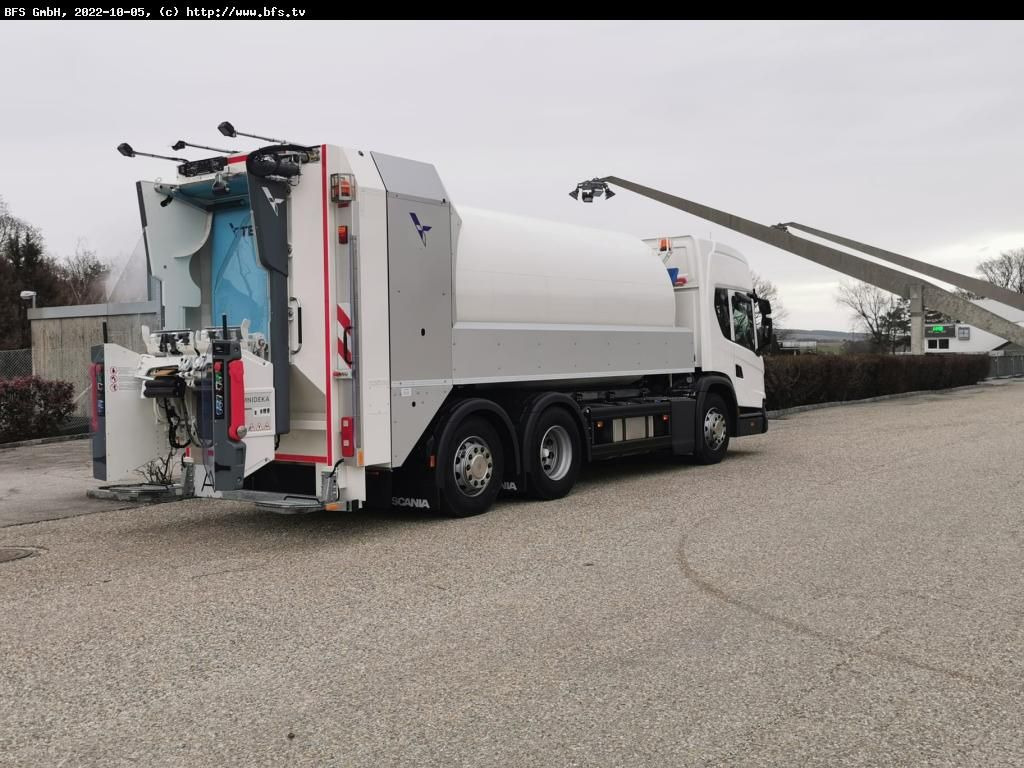 Scania L320 B6x2*4NB HS HL ROTOlympus Typ 205/20,0 Nake - Atkritumu vedējs: foto 2 Scania L320 B6x2*4NB HS HL ROTOlympus Typ 205/20,0 Nake - Atkritumu vedējs: foto 2