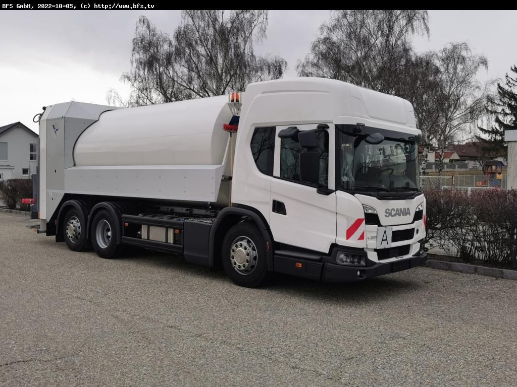 Scania L320 B6x2*4NB HS HL ROTOlympus Typ 205/20,0 Nake - Atkritumu vedējs: foto 1 Scania L320 B6x2*4NB HS HL ROTOlympus Typ 205/20,0 Nake - Atkritumu vedējs: foto 1