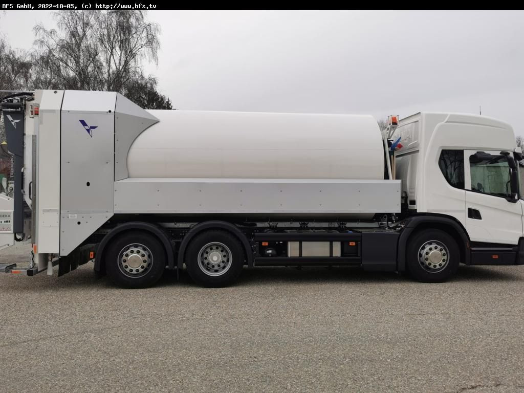 Scania L320 B6x2*4NB HS HL ROTOlympus Typ 205/20,0 Nake - Atkritumu vedējs: foto 3 Scania L320 B6x2*4NB HS HL ROTOlympus Typ 205/20,0 Nake - Atkritumu vedējs: foto 3