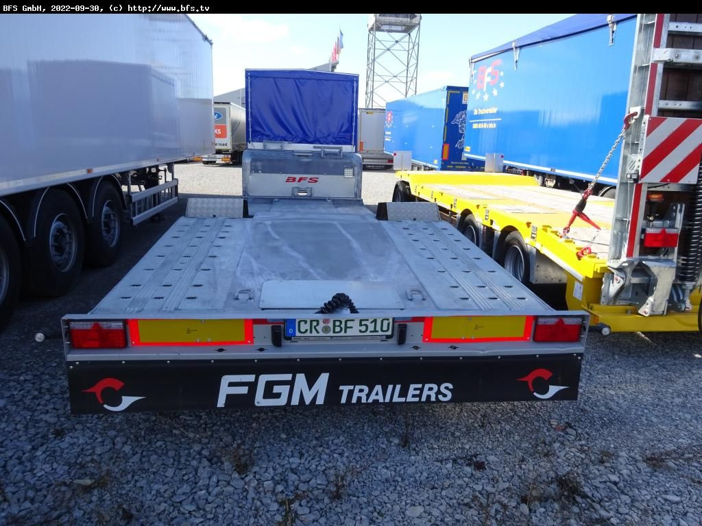 Semi Trailer 19 AF 1-Achs Tieflader Plane Semi Trailer 19 AF 1-Achs Tieflader Plane - Puspiekabe zema profila platforma: foto 3 Semi Trailer 19 AF 1-Achs Tieflader Plane Semi Trailer 19 AF 1-Achs Tieflader Plane - Puspiekabe zema profila platforma: foto 3