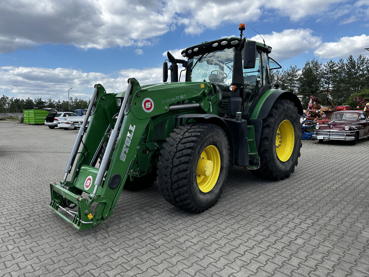 John Deere 6230R - Traktors: foto 1 John Deere 6230R - Traktors: foto 1