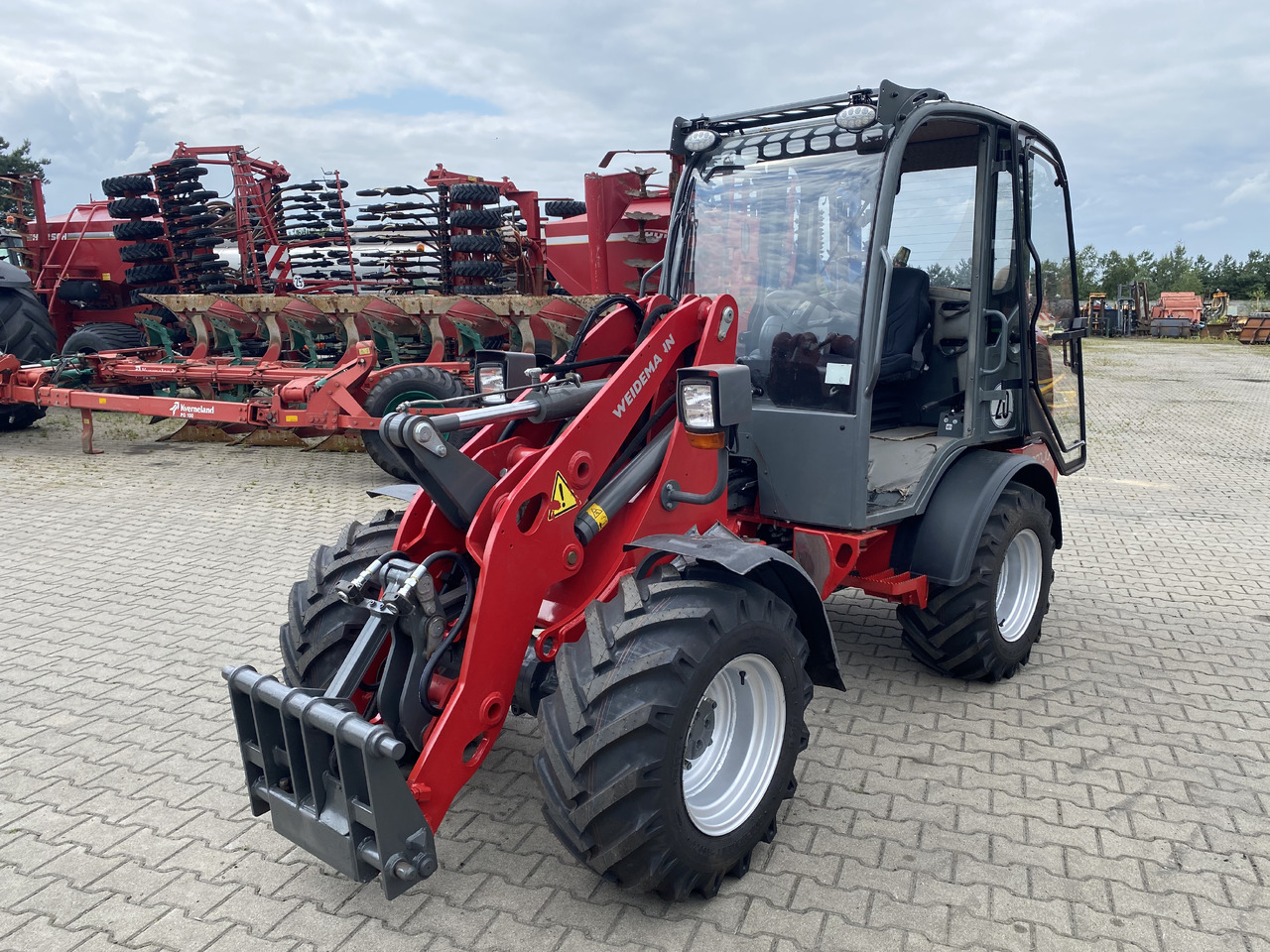 Weidemann 2070 cx LP - Riteņu iekrāvējs: foto 1 Weidemann 2070 cx LP - Riteņu iekrāvējs: foto 1