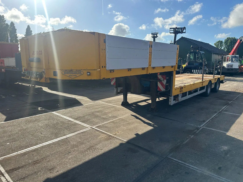 Puspiekabe zema profila platforma Broshuis 21N58A, 2 AXLE LAST AXLE STEERING, EXTENDABLE: foto 8 Puspiekabe zema profila platforma Broshuis 21N58A, 2 AXLE LAST AXLE STEERING, EXTENDABLE: foto 8