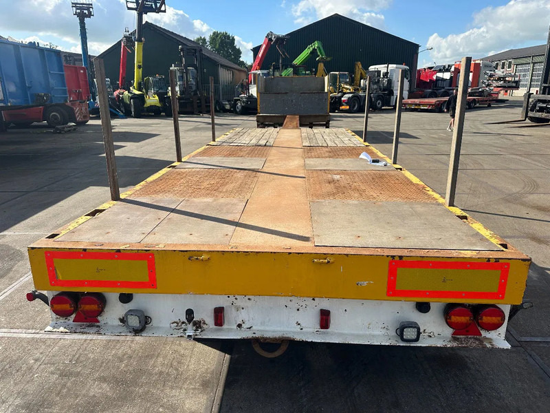Puspiekabe zema profila platforma Broshuis 21N58A, 2 AXLE LAST AXLE STEERING, EXTENDABLE: foto 12 Puspiekabe zema profila platforma Broshuis 21N58A, 2 AXLE LAST AXLE STEERING, EXTENDABLE: foto 12