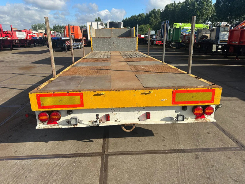 Broshuis 21N58A, 2 AXLE LAST AXLE STEERING, EXTENDABLE - Puspiekabe zema profila platforma: foto 4 Broshuis 21N58A, 2 AXLE LAST AXLE STEERING, EXTENDABLE - Puspiekabe zema profila platforma: foto 4