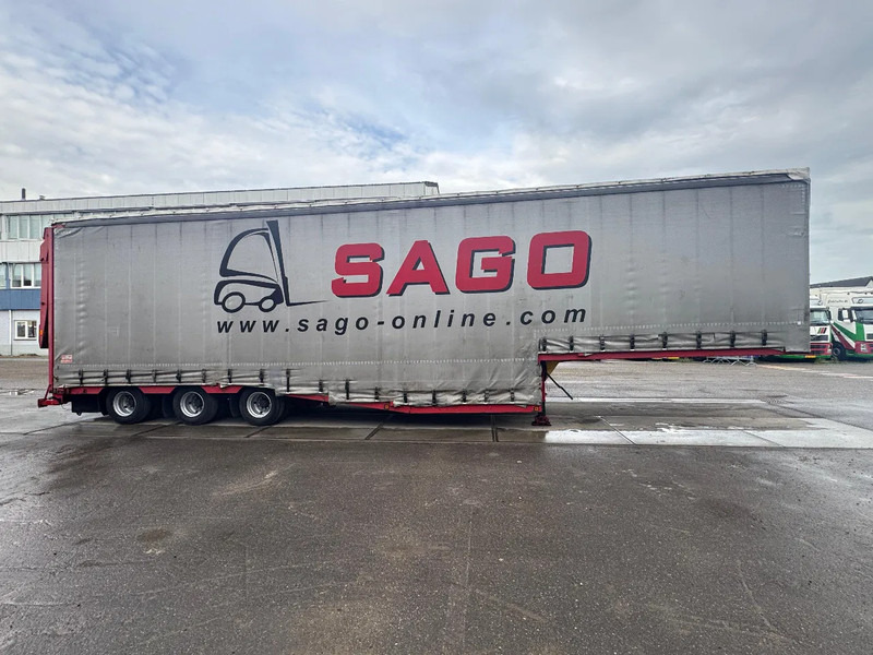 CMT NSP24, SLIDING ROOF, 30 CM SLIDING SIDE WALLS, LAST AXLE STEERING, ELECTRIC WINCH - Puspiekabe zema profila platforma: foto 1 CMT NSP24, SLIDING ROOF, 30 CM SLIDING SIDE WALLS, LAST AXLE STEERING, ELECTRIC WINCH - Puspiekabe zema profila platforma: foto 1