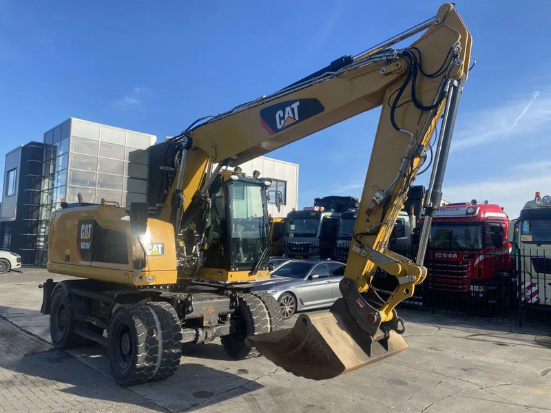 Caterpillar M318F VA-giek hydraulische snelwissel CW30, airco - Riteņu ekskavators: foto 3 Caterpillar M318F VA-giek hydraulische snelwissel CW30, airco - Riteņu ekskavators: foto 3