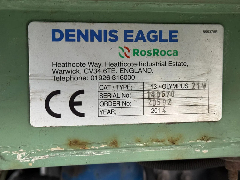 Atkritumu vedējs DAF CF 290 6X2 DENNIS EAGLE EURO 6 + WEIGHING SYSTEM: foto 9 Atkritumu vedējs DAF CF 290 6X2 DENNIS EAGLE EURO 6 + WEIGHING SYSTEM: foto 9