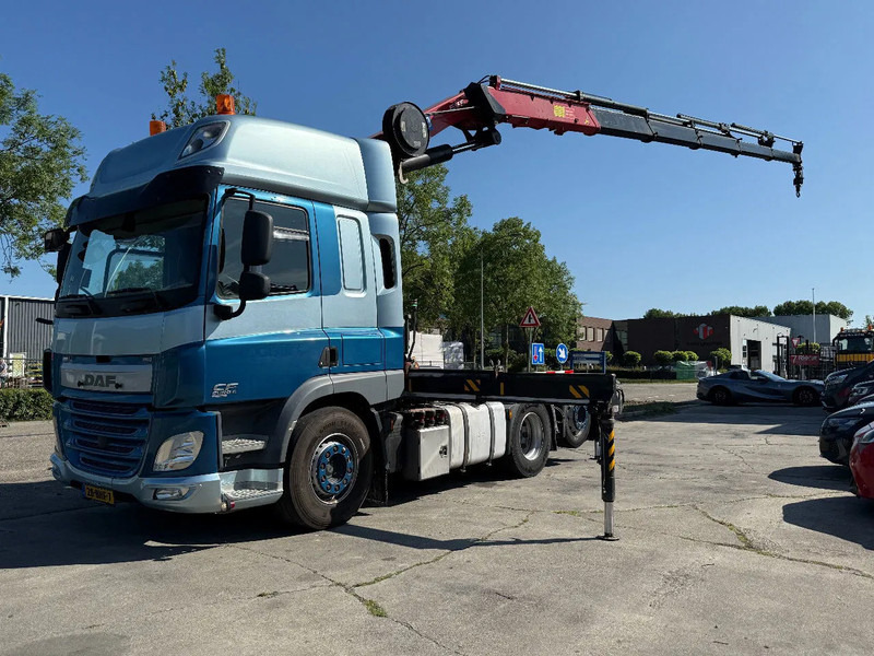 DAF CF 440 6X2 EURO 6 + HMF 3220-K5 REMOTE 5E & 6E FUNCTIE - Kravas auto ar manipulatoru: foto 1 DAF CF 440 6X2 EURO 6 + HMF 3220-K5 REMOTE 5E & 6E FUNCTIE - Kravas auto ar manipulatoru: foto 1