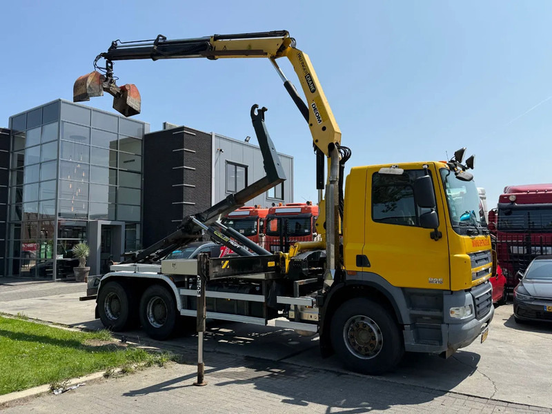 DAF CF 85.410 6X4 - EURO 5 + PALFINGER PK15500 + REMOTE + PALFINGER HOOK - Pacēlājs ar āķi, Kravas auto ar manipulatoru: foto 2 DAF CF 85.410 6X4 - EURO 5 + PALFINGER PK15500 + REMOTE + PALFINGER HOOK - Pacēlājs ar āķi, Kravas auto ar manipulatoru: foto 2