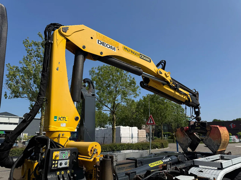 Pacēlājs ar āķi, Kravas auto ar manipulatoru DAF CF 85.410 6X4 - EURO 5 + PALFINGER PK15500 + REMOTE + PALFINGER HOOK: foto 6