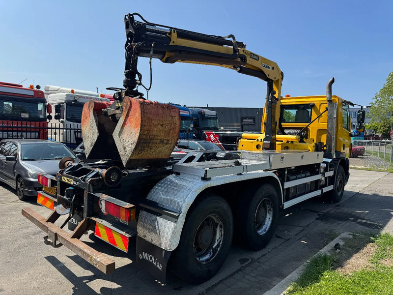 Pacēlājs ar āķi, Kravas auto ar manipulatoru DAF CF 85.410 6X4 - EURO 5 + PALFINGER PK15500 + REMOTE + PALFINGER HOOK: foto 17