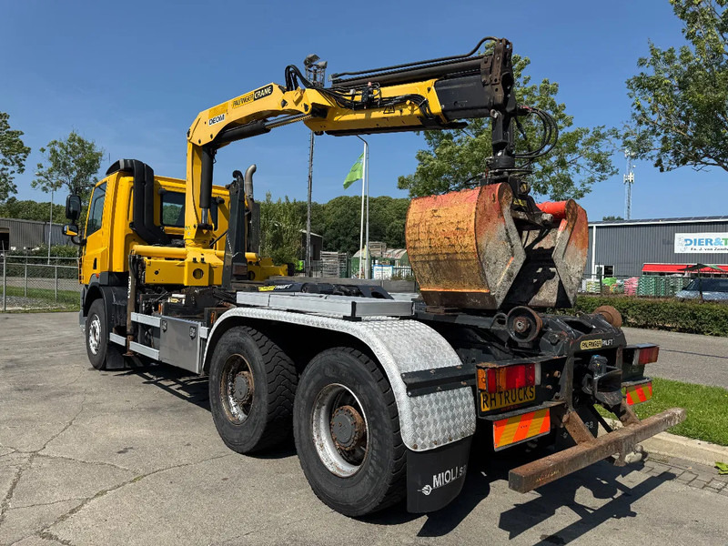 Pacēlājs ar āķi, Kravas auto ar manipulatoru DAF CF 85.410 6X4 - EURO 5 + PALFINGER PK15500 + REMOTE + PALFINGER HOOK: foto 19