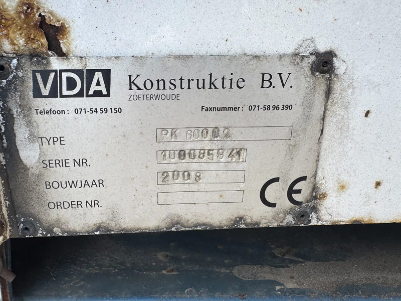 Kravas auto ar manipulatoru DAF CF 85.410 8X2 EURO 5 PALFINGER PK60002 + FLY JIB + REMOTE + TWISTLOCKS: foto 13