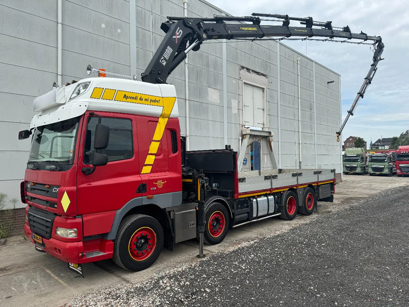 DAF CF 85.460 8X2 HIAB 477E-7 + JIB 75X + REMOTE CONTROL - Kravas auto ar manipulatoru: foto 1 DAF CF 85.460 8X2 HIAB 477E-7 + JIB 75X + REMOTE CONTROL - Kravas auto ar manipulatoru: foto 1