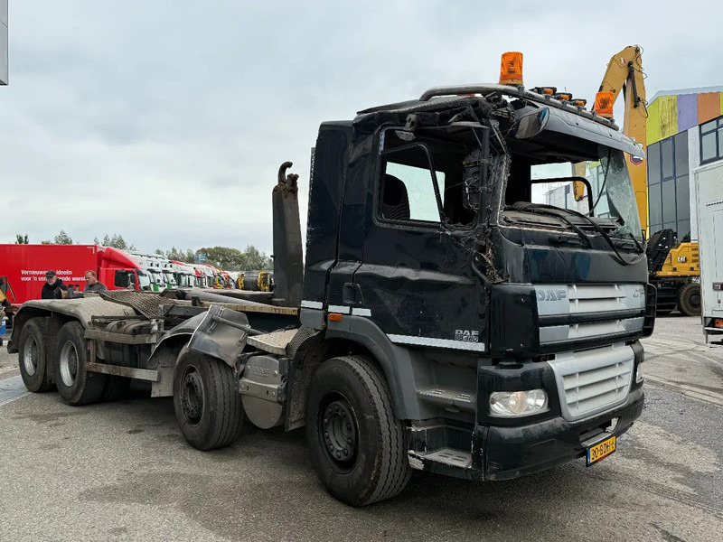 DAF CF 85.460 8X4 EURO 5 - FULL STEEL SUSP. - MANUAL GEAR - BIG AXLES + VDL HOOKLIFT - Pacēlājs ar āķi: foto 3 DAF CF 85.460 8X4 EURO 5 - FULL STEEL SUSP. - MANUAL GEAR - BIG AXLES + VDL HOOKLIFT - Pacēlājs ar āķi: foto 3
