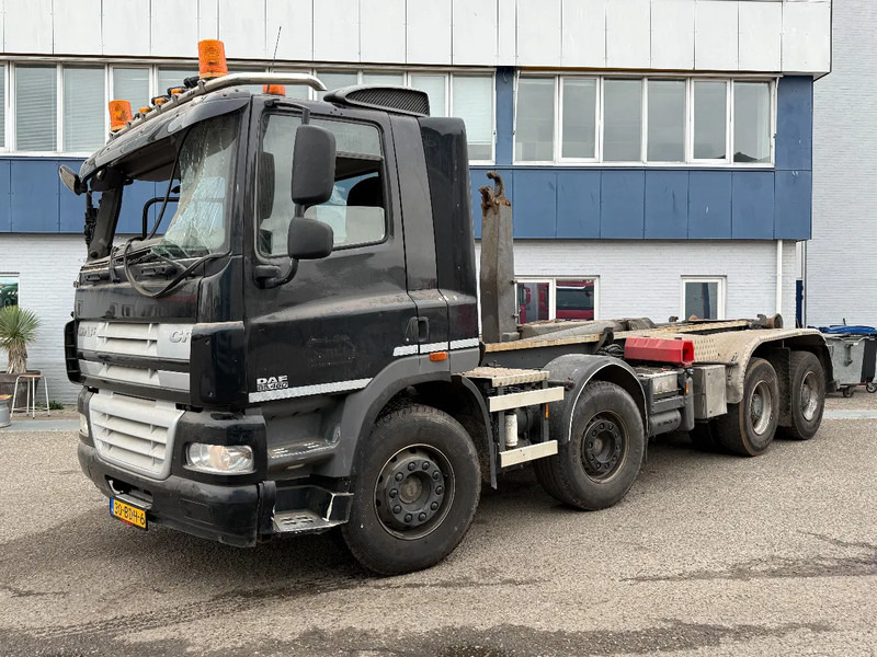 DAF CF 85.460 8X4 EURO 5 - FULL STEEL SUSP. - MANUAL GEAR - BIG AXLES + VDL HOOKLIFT - Pacēlājs ar āķi: foto 1 DAF CF 85.460 8X4 EURO 5 - FULL STEEL SUSP. - MANUAL GEAR - BIG AXLES + VDL HOOKLIFT - Pacēlājs ar āķi: foto 1