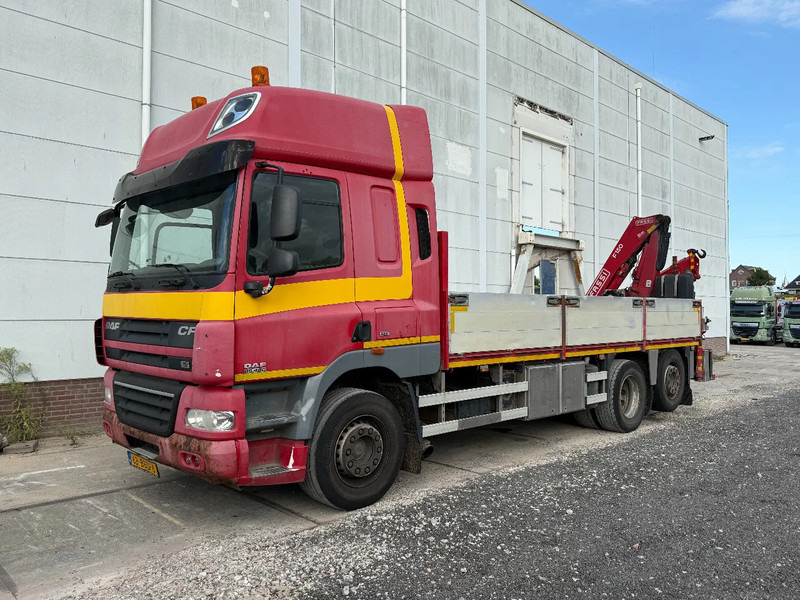 DAF CF 85.460 EEV 6X2 + FASSI F150 MET REMOTE CONTROL - Bortu kravas automašīna/ Platforma, Kravas auto ar manipulatoru: foto 1 DAF CF 85.460 EEV 6X2 + FASSI F150 MET REMOTE CONTROL - Bortu kravas automašīna/ Platforma, Kravas auto ar manipulatoru: foto 1
