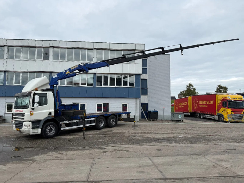 DAF CF 85 6X2 EURO 5 + HMF 37 TON/M + REMOTE CONTROL - Bortu kravas automašīna/ Platforma, Kravas auto ar manipulatoru: foto 3 DAF CF 85 6X2 EURO 5 + HMF 37 TON/M + REMOTE CONTROL - Bortu kravas automašīna/ Platforma, Kravas auto ar manipulatoru: foto 3