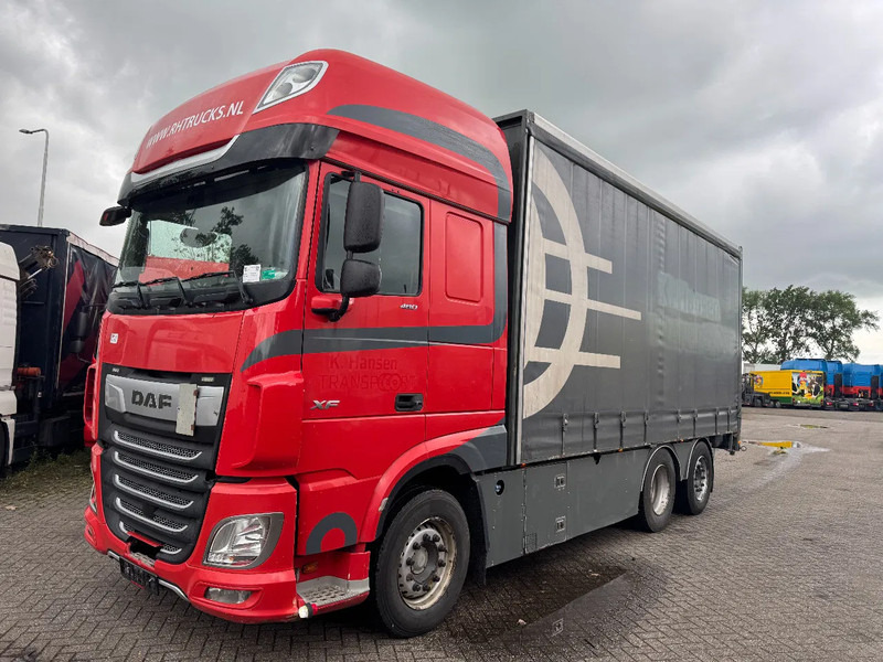 DAF XF 480 6X2 EURO 6 2018 AUTOMATIC - Kravas automašīna ar tentu: foto 1 DAF XF 480 6X2 EURO 6 2018 AUTOMATIC - Kravas automašīna ar tentu: foto 1